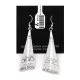 Heart Sun .925 Starling Silver Certified Authentic Handmade Navajo Native American Earrings  27265-4
