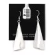 Plain Simple .925 Starling Silver Certified Authentic Handmade Navajo Native American Earrings 27265-6 Plain Simple .925 Starling Silver Certified Authentic Handmade Navajo Native American Earrings 27265-6