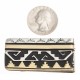 Sun Mountain 12kt Gold Filled .925 Sterling Silver Certified Authentic Handmade Navajo Native American Money Clip 24536-2