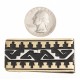 Water Wave Cloud 12kt Gold Filled .925 Sterling Silver Certified Authentic Handmade Navajo Native American Money Clip 24536-3 All Products NB180620173143 24536-3 (by LomaSiiva)