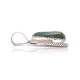 .925 Sterling Silver Certified Authentic Handmade Navajo Native American Natural Turquoise Delicate Pendant 15908-91