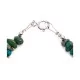 .925 Sterling Silver Certified Authentic Navajo Native American Natural Turquoise and Lapis Link Bracelet 12891-7 .925 Sterling Silver Certified Authentic Navajo Native American Natural Turquoise and Lapis Link Bracelet 12891-7