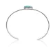 Diamond Nickel Certified Authentic Handmade Navajo Native American Natural Turquoise Cuff Bracelets 13019-9