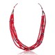 Natural Turquoise and Coral .925 Sterling Silver Certified Authentic Navajo Native American 5 Strand Necklace 15809-20 Natural Turquoise and Coral .925 Sterling Silver Certified Authentic Navajo Native American 5 Strand Necklace 15809-20