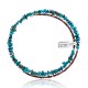 Genuine Stones Certified Authentic Navajo Native American Adjustable Choker Wrap Necklace Chain 255555 Chokers NB1809262232280 255555 (by LomaSiiva)