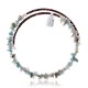Agate Certified Authentic Navajo Native American Adjustable Choker Wrap Necklace 25563