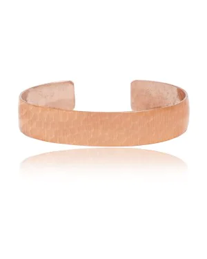 Handmade Certified Authentic Navajo Handstamped Hammered Copper Native American Bracelet 390779363851