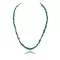 .925 Sterling Silver Certified Authentic Navajo Native American Natural Turquoise and Coral Chain Necklace 371101945516