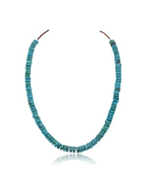 Magnesite Disk .925 Sterling Silver Certified Authentic Navajo Native American Necklace Chain 18209 Magnesite Disk .925 Sterling Silver Certified Authentic Navajo Native American Necklace Chain 18209