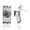 Sun Natural Turquoise .925 Sterling Silver and Nickel Certified Authentic Navajo Native American Handmade Stud Earrings 24375 Sun Natural Turquoise .925 Sterling Silver and Nickel Certified Authentic Navajo Native American Handmade Stud Earrings 24375