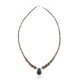 Natural Turquoise Graduated Spiny .925 Sterling Silver Certified Authentic Navajo Native American Necklace 390982395404 Natural Turquoise Graduated Spiny .925 Sterling Silver Certified Authentic Navajo Native American Necklace 390982395404