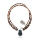 Natural Turquoise Graduated Spiny .925 Sterling Silver Certified Authentic Navajo Native American Necklace 390982395404 Natural Turquoise Graduated Spiny .925 Sterling Silver Certified Authentic Navajo Native American Necklace 390982395404