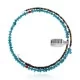 Natural Turquoise and Coral Certified Authentic Navajo Native American Adjustable Choker Wrap Necklace 25581 Natural Turquoise and Coral Certified Authentic Navajo Native American Adjustable Choker Wrap Necklace 25581