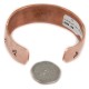 Bearpaw Navajo .925 Sterling Silver Handmade Certified Authentic Pure Copper Native American Bracelet 12986-1