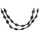 2 Strand Certified Authentic Navajo .925 Sterling Silver Natural Turquoise Native American Necklace 15585-39