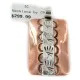 Navajo Bear Paw .925 Sterling Silver Handmade Certified Authentic Pure Copper Native American Pendant 17055-4 Navajo Bear Paw .925 Sterling Silver Handmade Certified Authentic Pure Copper Native American Pendant 17055-4