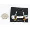 Certified Authentic Navajo .925 Sterling Silver Hooks Natural Turquoise and Tigers Eye Native American Earrings 18068-2-2 Certified Authentic Navajo .925 Sterling Silver Hooks Natural Turquoise and Tigers Eye Native American Earrings 18068-2-2