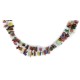 2 Strand Certified Authentic Navajo .925 Sterling Silver Natural Agate and Multicolor Stones Native American Necklace 15315-28 2 Strand Certified Authentic Navajo .925 Sterling Silver Natural Agate and Multicolor Stones Native American Necklace 15315-28