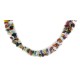 2 Strand Certified Authentic Navajo .925 Sterling Silver Natural Multicolor Stones Native American Necklace 15501-53 2 Strand Certified Authentic Navajo .925 Sterling Silver Natural Multicolor Stones Native American Necklace 15501-53