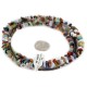 2 Strand Certified Authentic Navajo .925 Sterling Silver Natural Multicolor Stones Native American Necklace 15501-53 2 Strand Certified Authentic Navajo .925 Sterling Silver Natural Multicolor Stones Native American Necklace 15501-53