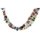 2 Strand Certified Authentic Navajo .925 Sterling Silver Natural Multicolor Stones Native American Necklace 17079-9 2 Strand Certified Authentic Navajo .925 Sterling Silver Natural Multicolor Stones Native American Necklace 17079-9