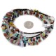 2 Strand Certified Authentic Navajo .925 Sterling Silver Natural Multicolor Stones Native American Necklace 17079-9 2 Strand Certified Authentic Navajo .925 Sterling Silver Natural Multicolor Stones Native American Necklace 17079-9