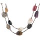 2 Strand .925 Sterling Silver Certified Authentic Navajo Natural Turquoise Carnelian Agate and Jasper Native American Necklace 750194-01 2 Strand .925 Sterling Silver Certified Authentic Navajo Natural Turquoise Carnelian Agate and Jasper Native American Necklace 750194-01