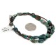 .925 Sterling Silver Certified Authentic Navajo Natural Turquoise Native American Necklace 1579-12 .925 Sterling Silver Certified Authentic Navajo Natural Turquoise Native American Necklace 1579-12