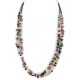 2 Strand Certified Authentic Navajo .925 Sterling Silver Natural Multicolor Stones Native American Necklace 17079-9 2 Strand Certified Authentic Navajo .925 Sterling Silver Natural Multicolor Stones Native American Necklace 17079-9