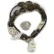 Certified Authentic Navajo .925 Sterling Silver White Howlite Smoky Quartz Native American Necklace 750114-30 Certified Authentic Navajo .925 Sterling Silver White Howlite Smoky Quartz Native American Necklace 750114-30