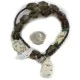 Certified Authentic Navajo .925 Sterling Silver White Howlite Smoky Quartz Native American Necklace 750114-30 Certified Authentic Navajo .925 Sterling Silver White Howlite Smoky Quartz Native American Necklace 750114-30