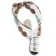 Bird Certified Authentic Navajo .925 Sterling Silver Inlay Natural Turquoise Mother of Pearl Jasper Native American Necklace 15422-55 Bird Certified Authentic Navajo .925 Sterling Silver Inlay Natural Turquoise Mother of Pearl Jasper Native American Necklace 15422-55