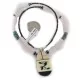Bird Certified Authentic Navajo .925 Sterling Silver Inlay Natural Turquoise Mother of Pearl Pink Quartz Hematite Native American Necklace 750108-51 Bird Certified Authentic Navajo .925 Sterling Silver Inlay Natural Turquoise Mother of Pearl Pink Quartz Hematite Native American Necklace 750108-51
