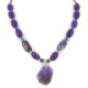 Certified Authentic Navajo .925 Sterling Silver Natural Amethyst and Sugilite Native American Necklace 750109-10 Certified Authentic Navajo .925 Sterling Silver Natural Amethyst and Sugilite Native American Necklace 750109-10