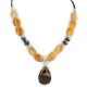 Certified Authentic Navajo .925 Sterling Silver Natural Turquoise Agate and Tigers Eye Native American Necklace 15465-26 Certified Authentic Navajo .925 Sterling Silver Natural Turquoise Agate and Tigers Eye Native American Necklace 15465-26