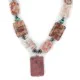 Certified Authentic Navajo .925 Sterling Silver Natural Turquoise Hematite and Jasper Native American Necklace 750122-41 Certified Authentic Navajo .925 Sterling Silver Natural Turquoise Hematite and Jasper Native American Necklace 750122-41
