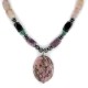 Certified Authentic Navajo .925 Sterling Silver Natural Turquoise Hematite Charoite Agate and Black Onyx Native American Necklace 15868-20 Certified Authentic Navajo .925 Sterling Silver Natural Turquoise Hematite Charoite Agate and Black Onyx Native American Necklace 15868-20