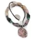 Certified Authentic Navajo .925 Sterling Silver Natural Turquoise Hematite Charoite Agate and Black Onyx Native American Necklace 15868-20 Certified Authentic Navajo .925 Sterling Silver Natural Turquoise Hematite Charoite Agate and Black Onyx Native American Necklace 15868-20