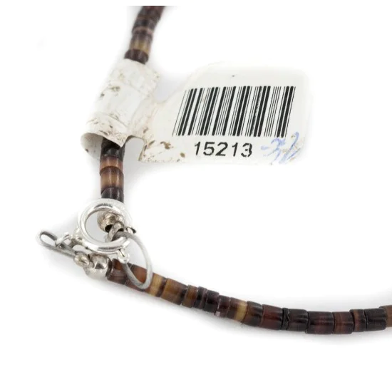 Certified Authentic Navajo .925 Sterling Silver Natural Turquoise Jasper Charoite and Black Onyx Native American Necklace 15213-32 Certified Authentic Navajo .925 Sterling Silver Natural Turquoise Jasper Charoite and Black Onyx Native American Necklace 15213-32