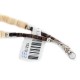 Certified Authentic Navajo .925 Sterling Silver Natural Graduated Melon Shell and Turquoise Native American Necklace 15213-33