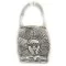 Certified Authentic Navajo .925 Sterling Silver Native American Keychain 10335