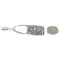 Certified Authentic Navajo .925 Sterling Silver Native American Keychain 10335