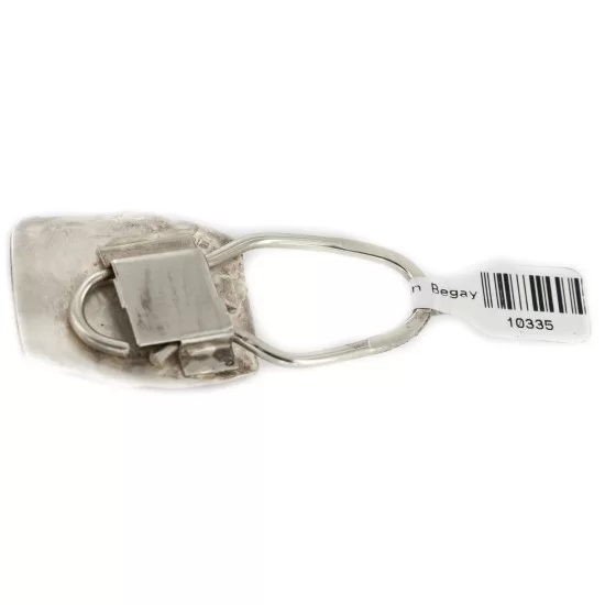 Certified Authentic Navajo .925 Sterling Silver Native American Keychain 10335