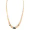 Certified Authentic Navajo .925 Sterling Silver Natural Graduated Melon Shell Turquoise Native American Necklace 17081-3 Certified Authentic Navajo .925 Sterling Silver Natural Graduated Melon Shell Turquoise Native American Necklace 17081-3
