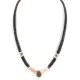 Certified Authentic Navajo .925 Sterling Silver Natural Turquoise Graduated Heishi and Spiny Oyster Native American Necklace 17081-6 Certified Authentic Navajo .925 Sterling Silver Natural Turquoise Graduated Heishi and Spiny Oyster Native American Necklace 17081-6