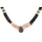 Certified Authentic Navajo .925 Sterling Silver Natural Turquoise Graduated Heishi and Spiny Oyster Native American Necklace 17081-6 Certified Authentic Navajo .925 Sterling Silver Natural Turquoise Graduated Heishi and Spiny Oyster Native American Necklace 17081-6