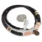 Certified Authentic Navajo .925 Sterling Silver Natural Turquoise Graduated Heishi and Spiny Oyster Native American Necklace 17081-6 Certified Authentic Navajo .925 Sterling Silver Natural Turquoise Graduated Heishi and Spiny Oyster Native American Necklace 17081-6