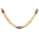 Certified Authentic Navajo .925 Sterling Silver Natural Turquoise Graduated Melon Shell Native American Necklace 15213-7 Certified Authentic Navajo .925 Sterling Silver Natural Turquoise Graduated Melon Shell Native American Necklace 15213-7