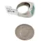 Handmade Inlay Navajo .925 Sterling Silver Certified Authentic Natural Turquoise Native American Ring 18149 Handmade Inlay Navajo .925 Sterling Silver Certified Authentic Natural Turquoise Native American Ring 18149