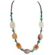 Certified Authentic Navajo .925 Sterling Silver Natural Turquoise Carnelian Native American Necklace 17070-100 Certified Authentic Navajo .925 Sterling Silver Natural Turquoise Carnelian Native American Necklace 17070-100